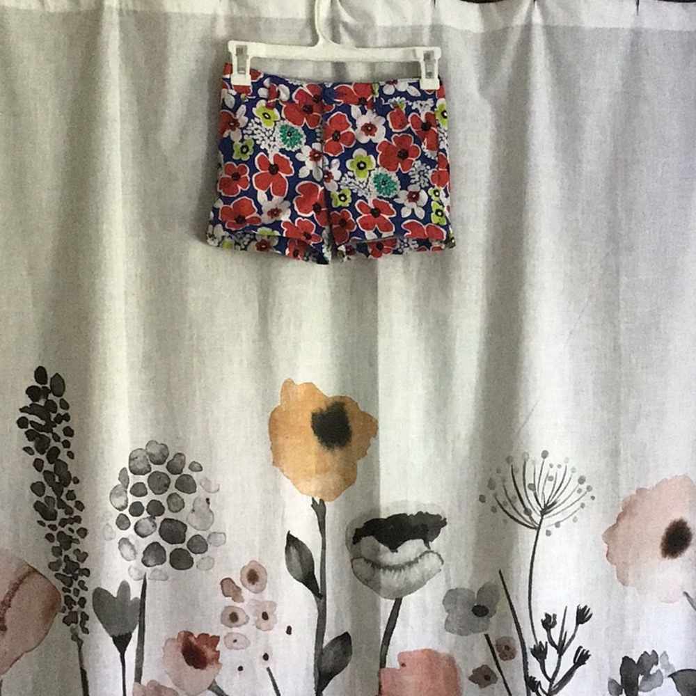 Girls shorts with, adjustable straps